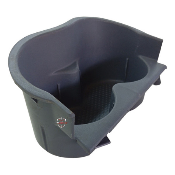 Moldura Porta Copos Fiat Linea 2009 Cinza