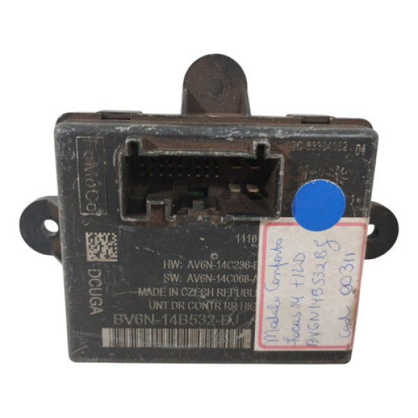 Modulo Vidro Traseiro Direito Focus Bv6n14b532bj 2014 2018