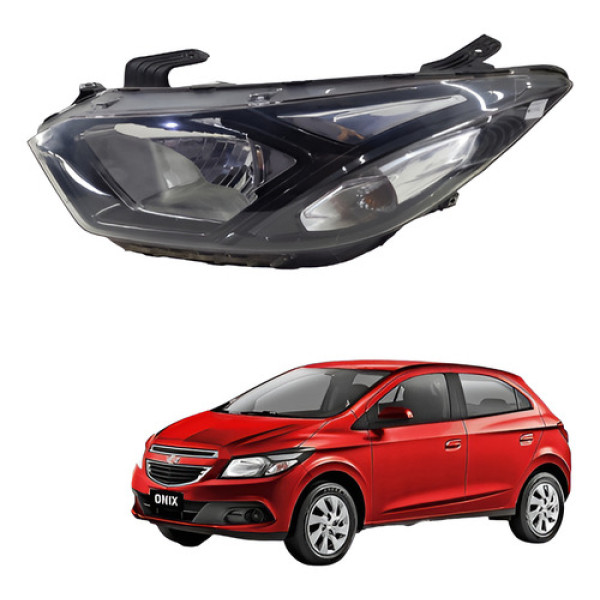 Farol Esquerdo Gm Onix Prisma 2017 A 2019 Esquerdo/motorista