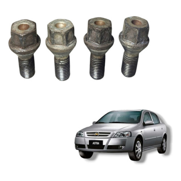 Jogo Parafusos Roda Chevrolet Astra Gls 2000 A 2011