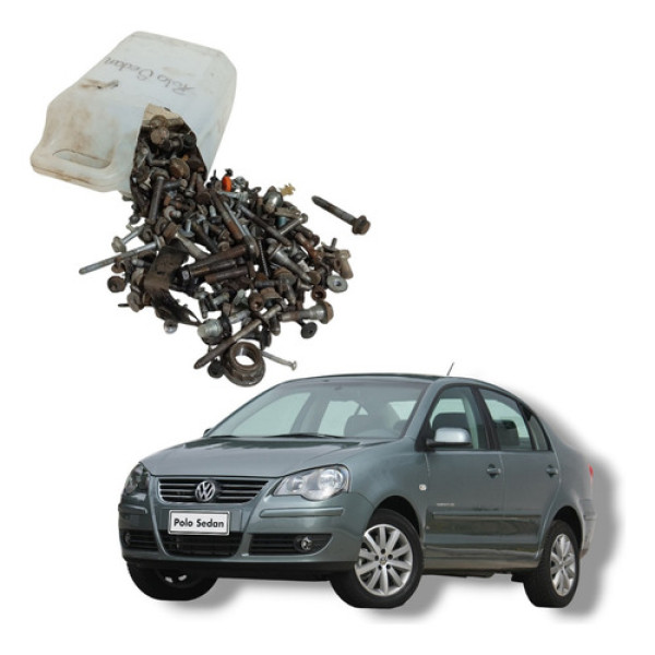Jogo Parafusos Volkswagen Polo Confortline Sedan 2008 2013