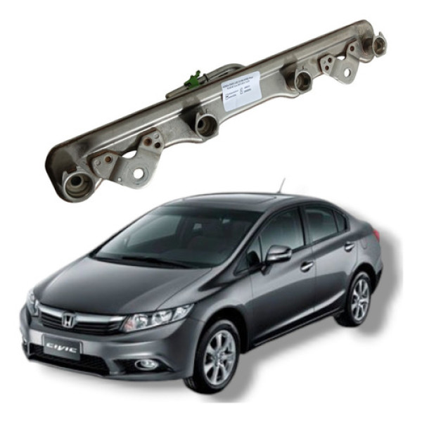 Flauta Bico Injetor Honda Civic Lxs 1.8 2012 2016