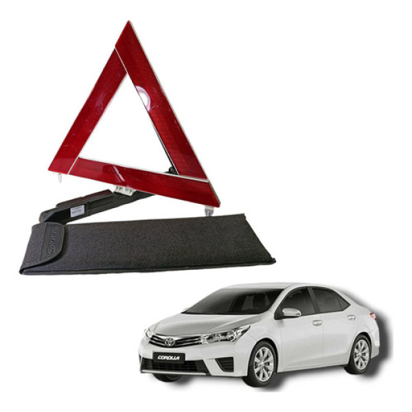 Capa Triângulo Sinalização Toyota Corolla 2016