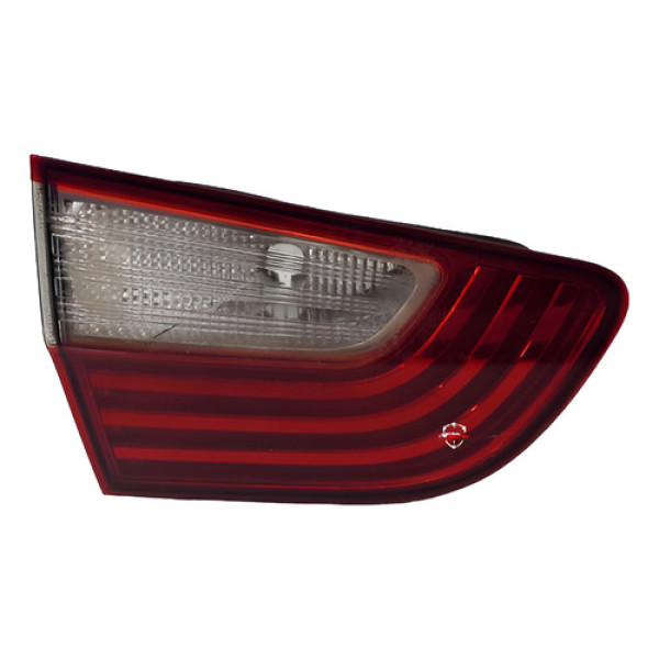 Lanterna Tampa Traseira Esquerda Fiat Gran Siena 2012 A 2019 Esquerdo/motorista Vermelho