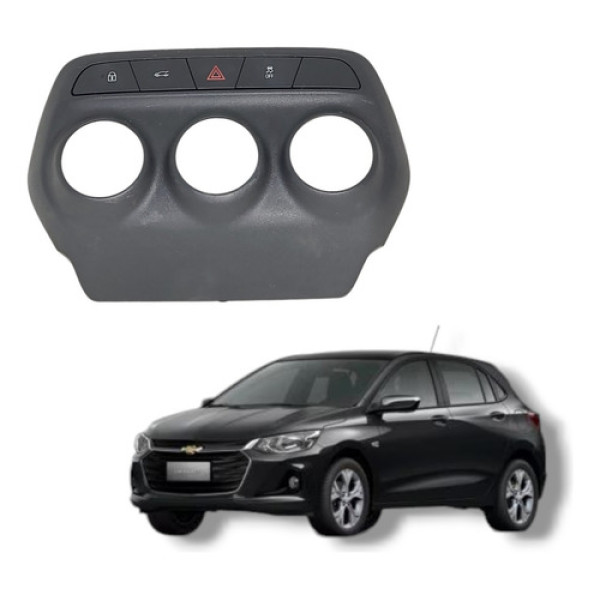 Moldura Comando Ar Condicionado Gm Onix Turbo 2020 2023