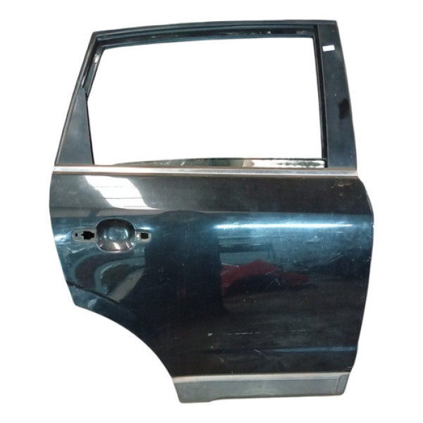 Porta Traseira Direita Chevrolet Captiva 2010 Traseira Direita Preto