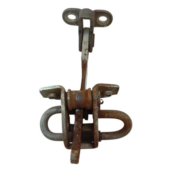 Limitador Porta Traseira Esquerda Fiat Siena 2007 Prata