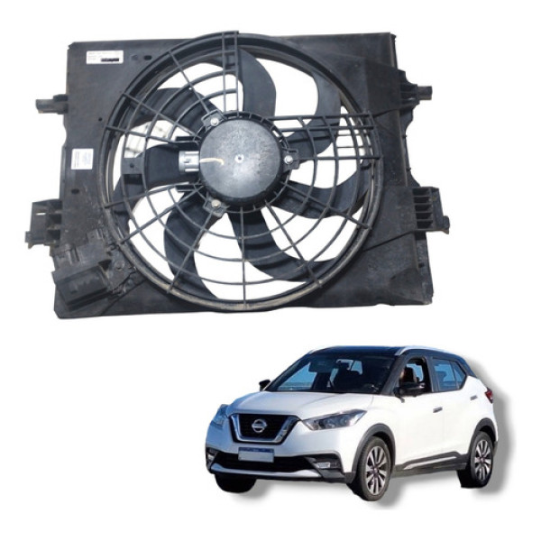 Defletor Ventoinha Radiador Nissan Kicks 1.6 2016 2019 Compl
