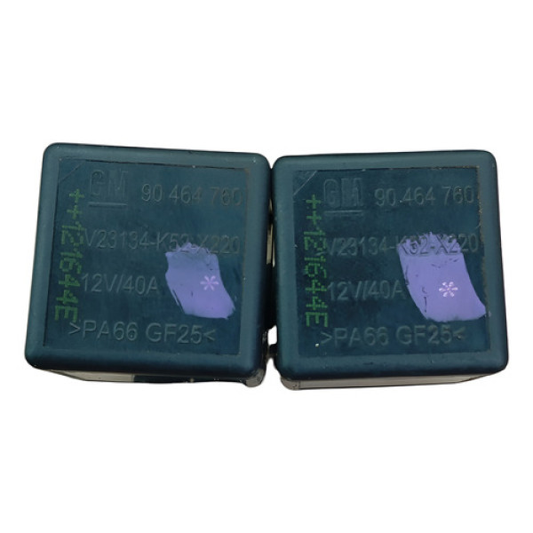 Par Rele Compresor Ar Condicionado Gm Meriva 2003 2012 Preto