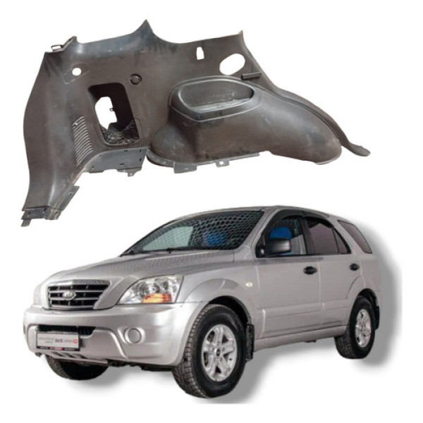 Forro Lateral Esquerdo Porta Malas Kia Sorento 2006 A 2013