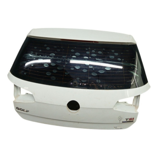 Tampa Traseira Volkswagen Golf Tsi 2014 2017 Branco