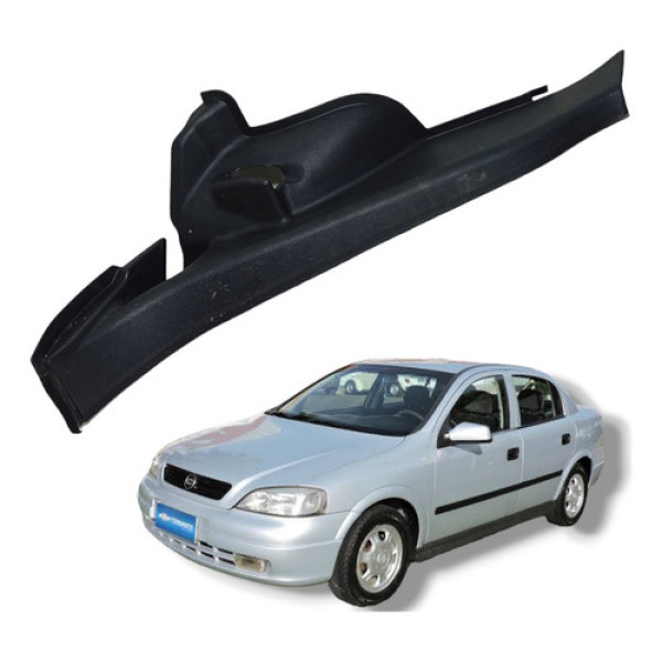 Acabamento Soleira Lateral Traseira Esquerda Gm Astra 1999 Preto