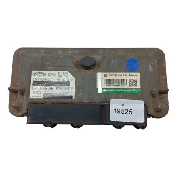 Modul.. Injecao Ford Fiesta 1.6 10 12 9s6512a650jc 