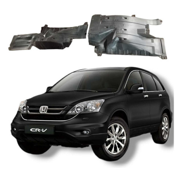 Par Defletor Assoalho Honda Crv 2008
