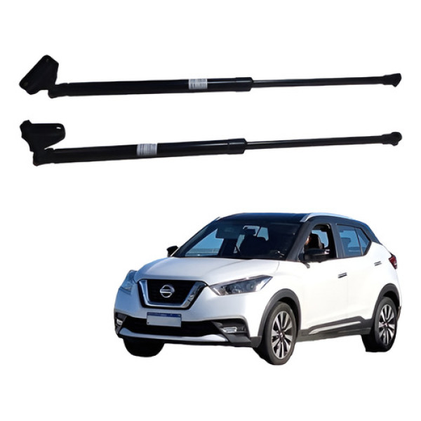 Par Amortecedor Tampa Traseira Nissan Kicks 2017 2023