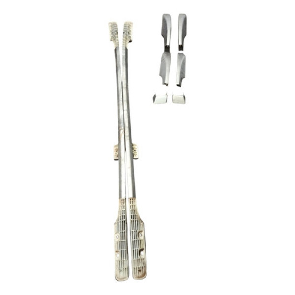 Rack Teto Completo Chevrolet Captiva 2011 Prata