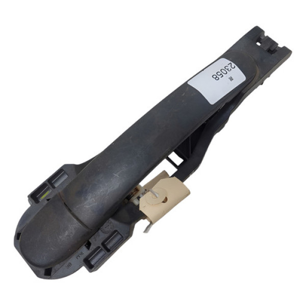 Maçaneta Externa Traseira Direita Vw Gol Fox Saveiro 2008 18 Preto Traseira