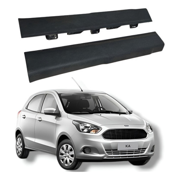 Par Soleira Ford Ford Ka Se 1.0 12v Tivct 2017 Preto