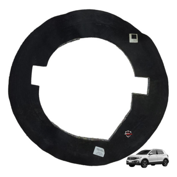 Forro Isolamento Estepe Volkswagen T-cross 2023 Preto Círculo