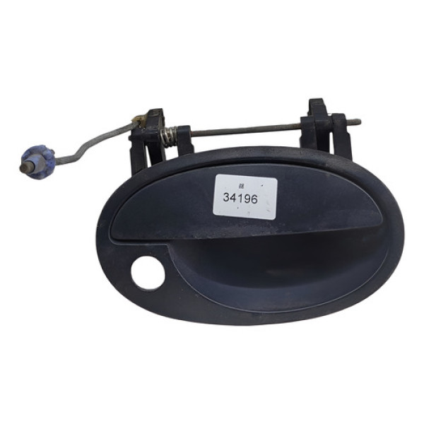 Maçaneta Externa Porta Diant Ld Gm Corsa Hatch 2005 24434867 Preto