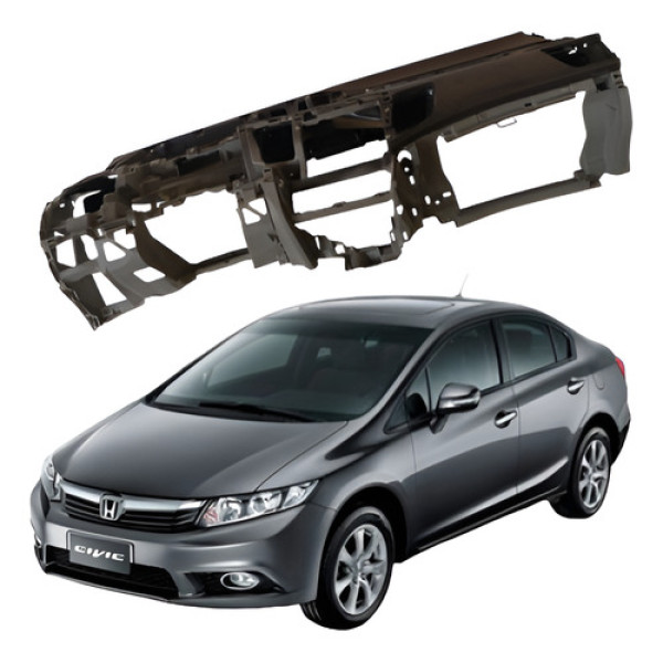 Capa Painel Honda Civic Lxs 13  2016 Verde-escuro Listras