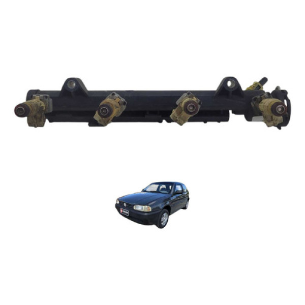 Flauta Bico Injetor Vw Gol Parati G2 G3 1.0 2002 52900901689