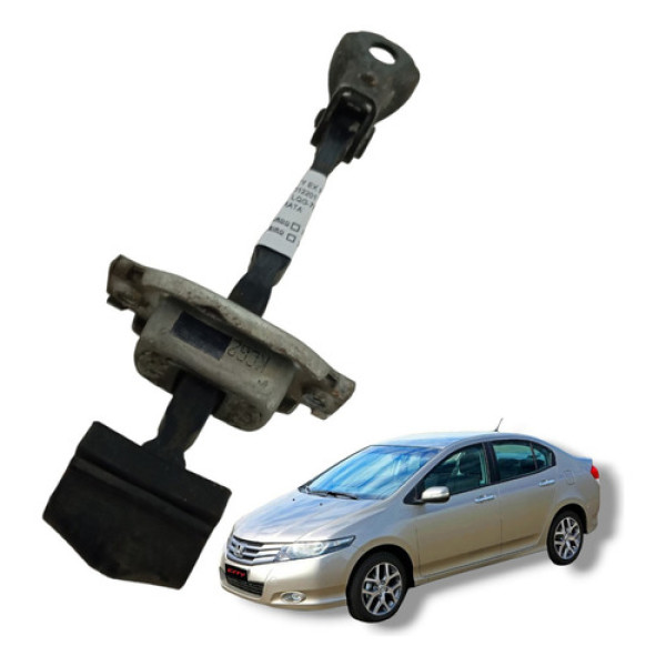 Limitador Porta Dianteira Esquerda Honda City 2009 A 2013