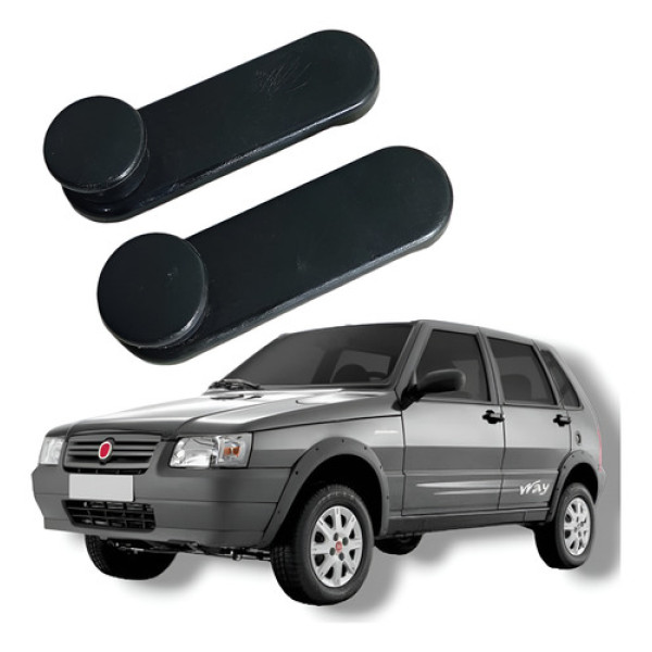 Par Manivela Fiat Uno Mille 1.0 Fire 2012 Preto