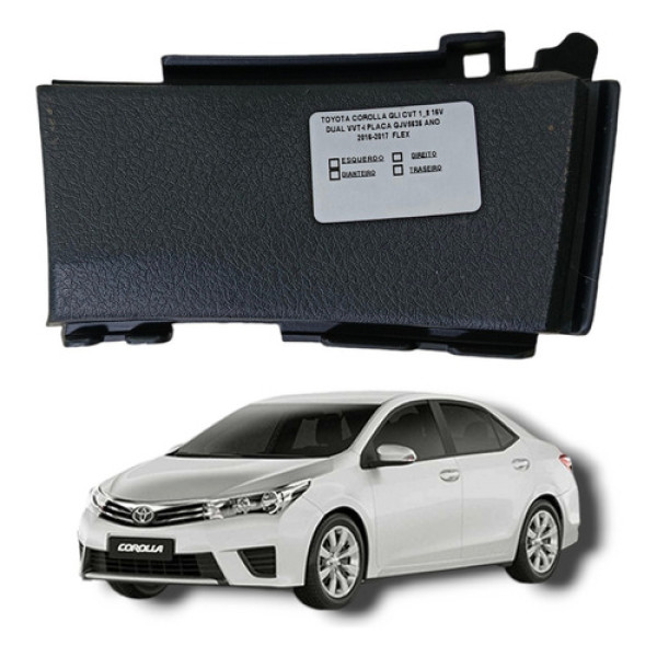 Moldura Tampa Chaves Toyota Corolla 2016