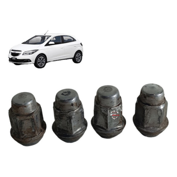 Jogo Porca Roda Chevrolet Onix 2014