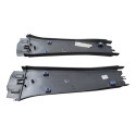 Par Moldura Coluna Central Gm Meriva  2010 2011 93392502