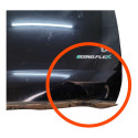 Tampa Traseira Chevrolet Meriva 2003 2011 Com Detalhe Preto
