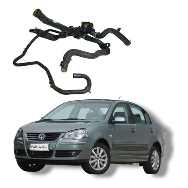 Carcaça Válvula Termostatica Volks. Polo Comfortline 2008 13