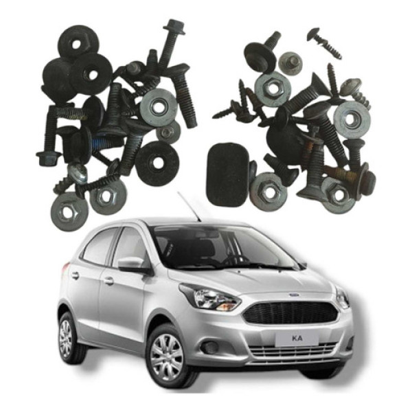 Par Jogo Parafuso Portas Traseiras Ford Ka 2017