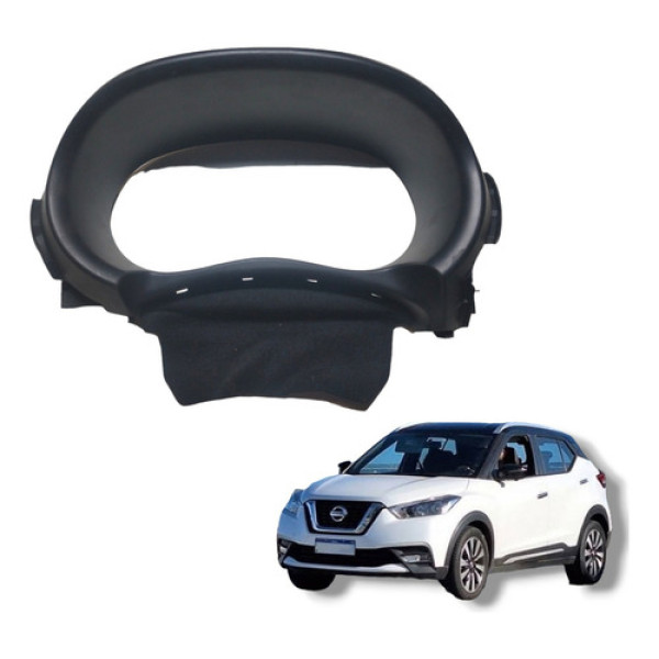 Moldura Painel Instrumentos Velocímetro Nissan Kicks 2017