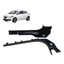 Par Soleira Dianteira Chevrolet Onix Prisma 2014 Preto