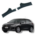 Par Soleira Traseira Gm Onix Turbo 2020 A 2023 Preto