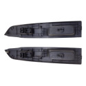 Par Moldura Comando Vidro Eletrico Gm S10 2012 2020 Traseiro