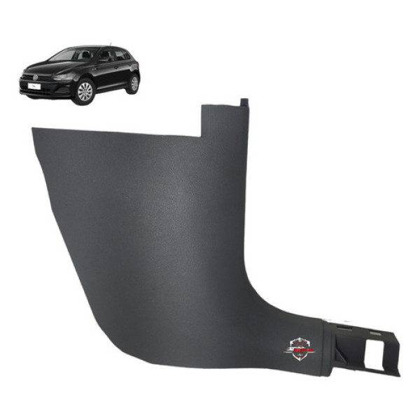 Soleira Dianteira Direita Volkswagen Polo 2019 Preto