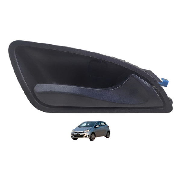 Maçaneta Interna Dianteira Ld Hyundai Hb20 2013 82621hb000 - Verde-escuro - Dianteira