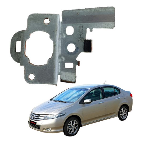 Suporte Miolo Maçaneta Porta Honda City 2009  14 Água