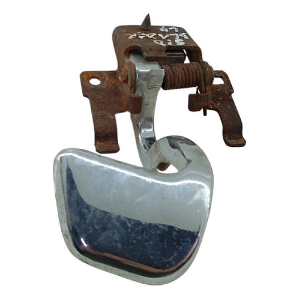 Macaneta Interna Dianteira Direita Gm S10 Blazer 1995 2010 Cinza Dianteira