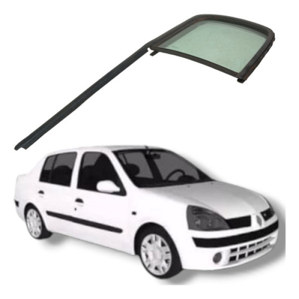 Vidro Fixo Traseiro Direito Renault Clio Megane 2004