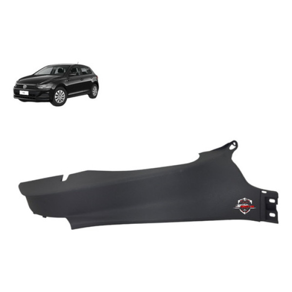 Acabamento Lateral Banco Traseiro Direito Volks. Polo 2019 Cinza