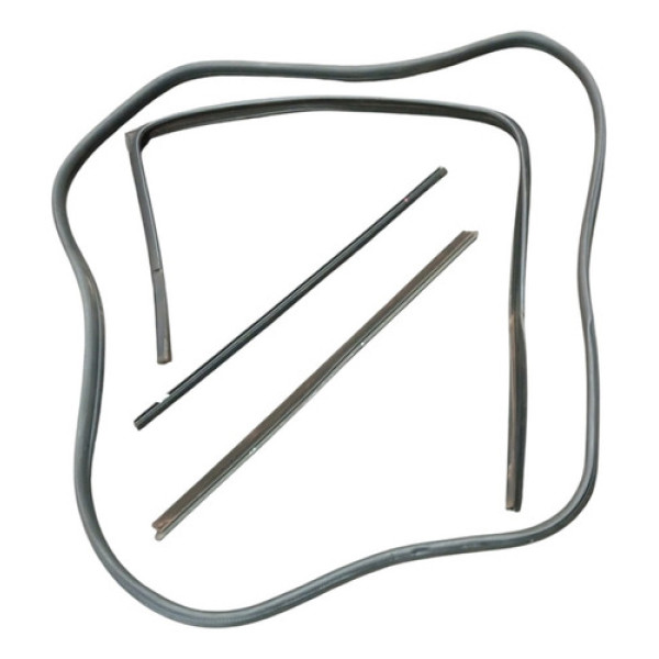 Borracha Pestana Traseira Esquerda Vw Gol G5 G6 2009 2016 Preto