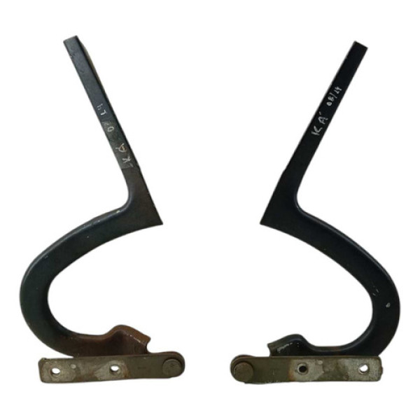  Par Braço Dobradiça Capo Ford Ka 2008 2013