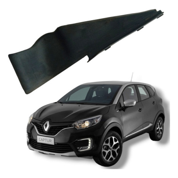 Acabamento Esquerdo Churrasqueira Renault Captur 2018 A 2021 Preto