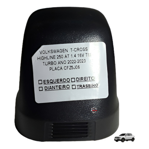 Acabamento Interno Retrovisor Volkswagen T-cross 2023