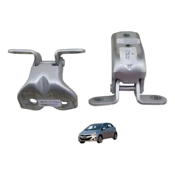 Dobradiça Porta Dianteira Esquerda Hyundai Hb20 2013 2019