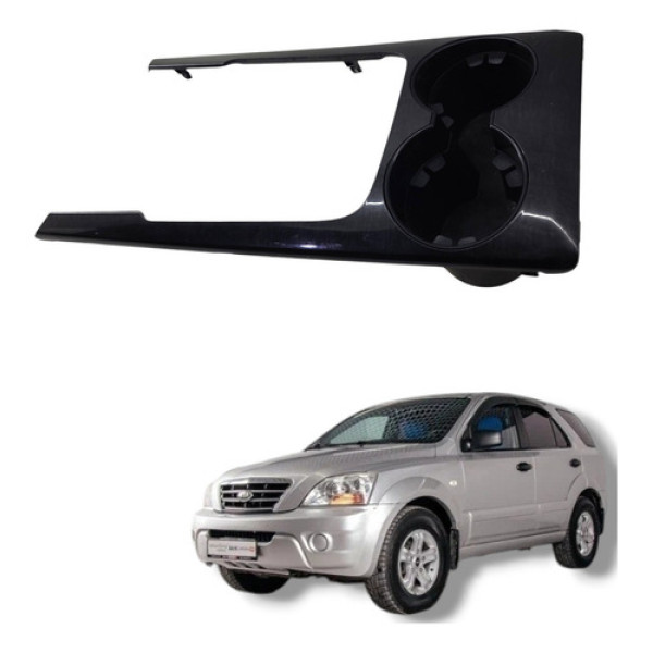 Porta Copos Moldura Kia Sorento 2006 A 2013 Plástico